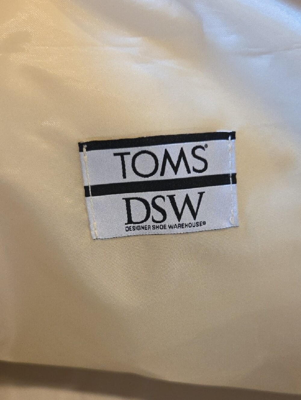 TOMS Cream Sherpa & Tan Duffel Bag - Picture 5 of 9